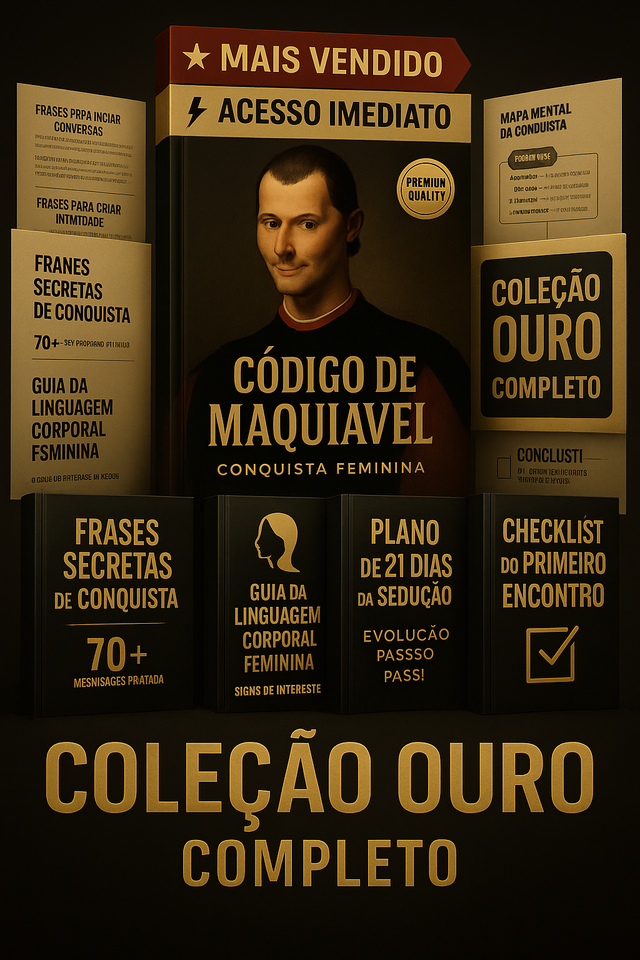 O Código de Maquiavel para Conquistar Mulheres